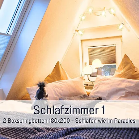 Apartman Kiek Rut - Familienzeit, Gartenstrand, Wallbox & Sauna, Zusaetzliche Loft Wittmund