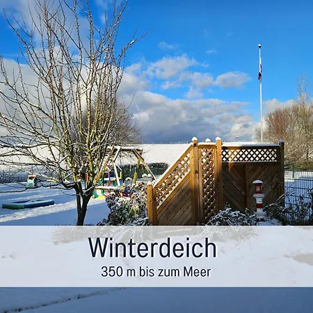 Ferienwohnung Kiek Rut - Im Herbst Nach Harlesiel, Wallbox & Infrarotkabine, Neu Kaminofen, Alles Fuer Zwei Paare Oder Eine Familie, Gartenstrand, 3 Terrassen Lejlighed Wittmund
