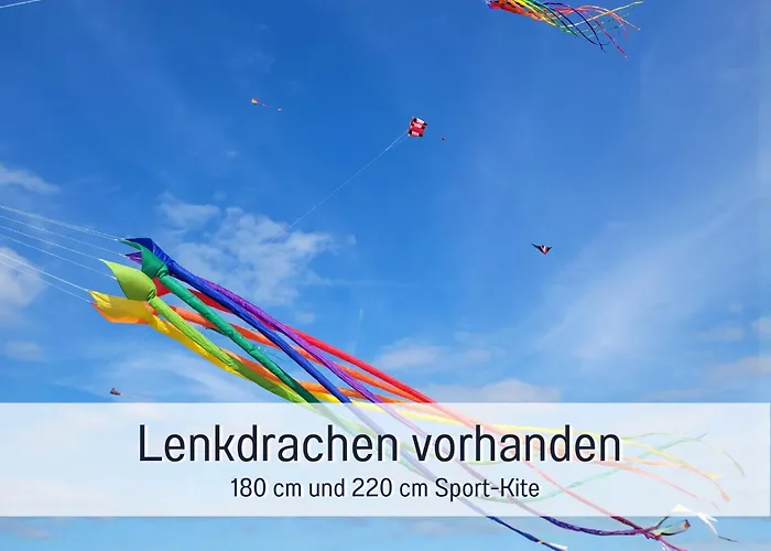 Lägenhet Kiek Rut - Familienzeit, Gartenstrand, Wallbox & Sauna, Zusaetzliche Loft *