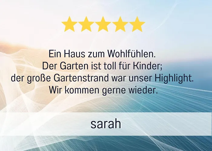Apartman Kiek Rut - Familienzeit, Gartenstrand, Wallbox & Sauna, Zusaetzliche Loft *